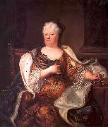 Hyacinthe Rigaud Portrait of Elisabeth Charlotte of the Palatinate (1652-1722), Duchess of Orleans Germany oil painting artist